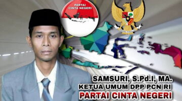 Suwarno Membacakan Deklarasi yang Mengukuhkan Samsuri, S.Pd.I., M.A. sebagai Capres RI