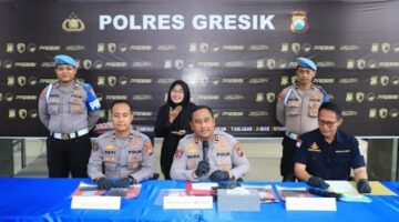 Polres Gresik Ungkap Jaringan Narkoba Lintas Kota, 4 Tersangka Diamankan April 22, 2026