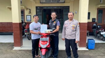 Polsek Tegalsari Berhasil Ungkap Kasus Penggelapan dan Kembalikan Motor Milik Warga