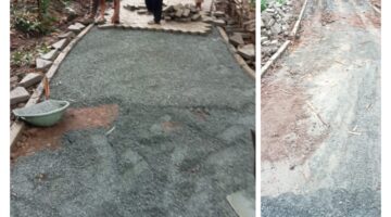DIDUGA PROYEK PAVING BLOK DI KP BOJONG KARANG HARJA DIKERJAKAN ASAL-ASALAN, BIAS SOROT KUALITAS, PEMADATAN, DAN K3