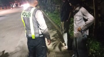 Respons Cepat Laporan 110, Polsek Dentim Bubarkan Aksi Balap Liar di By Pass Ngurah Rai